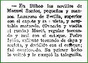 Cronica  Morenito. Bilbao. 4-1926